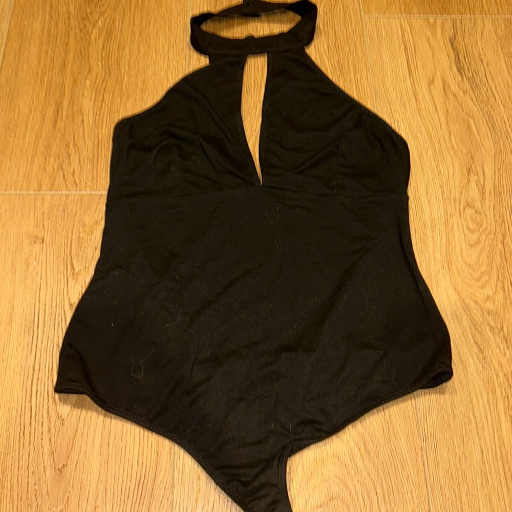 NWT!  Little Black Bodysuit - size M